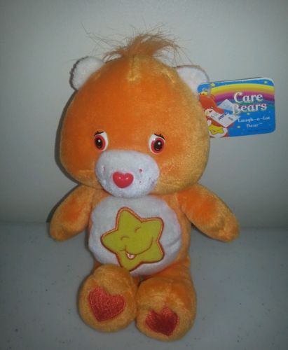 Care Bears Laugh-A-Lot Beanie New with tag 8 inch