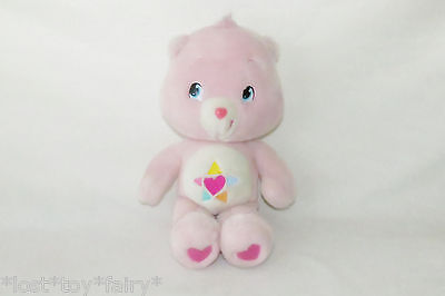 Care Bear True Heart Pink Soft Baby Plush Stuffed 14