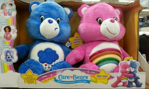 Care Bears Sing-a-Long Grumpy Bear & Cheer Bear Rare Find 2 Pack NIB