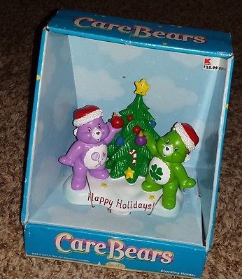 new Care Bears Christmas stocking holder Tree  Brass Key Keepsakes