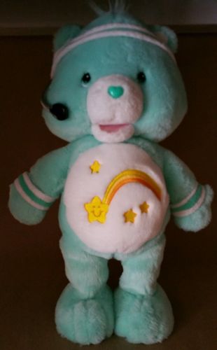 Care Bears Wish Bear Singing Exercise Fit N Fun Play Along Full Working CLEAN