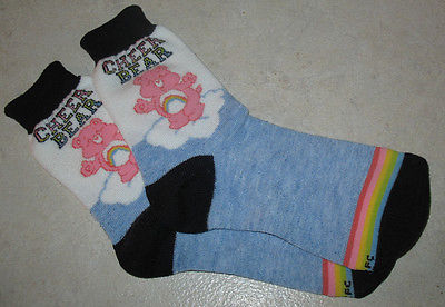Care Bears Women's Socks Cheer Bear Blue Pink Those Characters From Cleveland