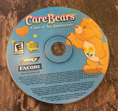 Care Bears Care A Lot Jamboree PC Computer Game Software THQ 2003 Encore Tested!