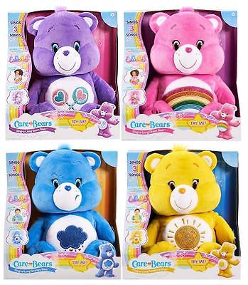 Care Bear SING ALONG Complete Set of Interactive Singing Dancing Bears! 2015