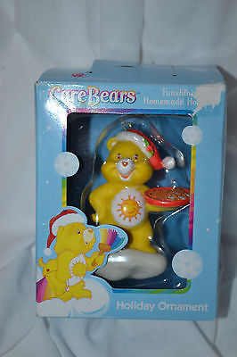Care Bears Holiday Christmas Ornament Yellow Sunshine Funshine Homemade Cookies