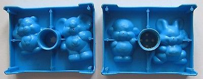 Vintage Care Bear Molds Play Dough/plaster 1980's