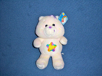 Care Bears True Heart NEW 20th Anniversary Stuffed Plush Doll Toy White Star