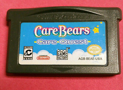 Care Bears: Care Quest  (Nintendo Game Boy Advance, 2005) GBA SP DSLITE - TESTED