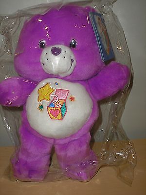 care bear new with tags suprise bear purple 
