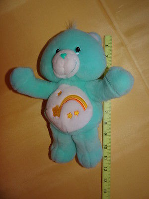 Care Bears Wish Bear Stars Hugs Kiss Kissing  Plush Stuffed  Toy 11