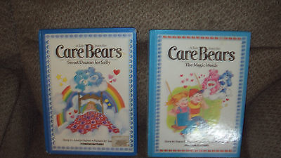 VINTAGE SET OF TWO (A TALE FROM THE CARE BEARS SWEET) CAREBEAR BOOKS