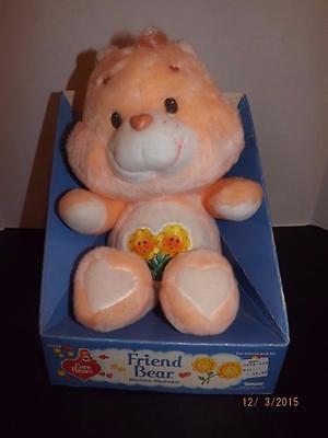 MINT~VINTAGE 1983~CARE BEARS~FRIEND BEAR 60220 KENNER WITH BOX