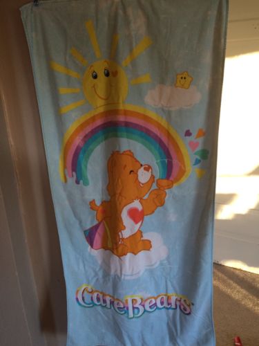 Care Bears Lonely Heart Rainbow Beach Towel 28