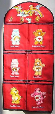 Vintage Care Bears Diaper Hanging Bag 1980's