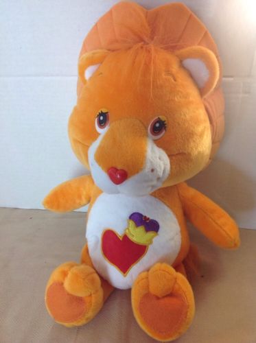 2005 Nanco Care Bears Cousin Brave Heart Orange  Lion 17