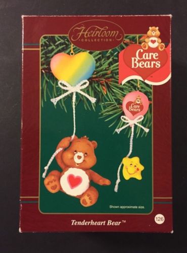 MINT Carlton Cards Xmas Ornament ~ Care Bears - Tenderheart Bear  --  #126 I2