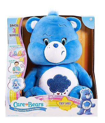 Care Bears Grumpy Sing-a-Long Bear Plush