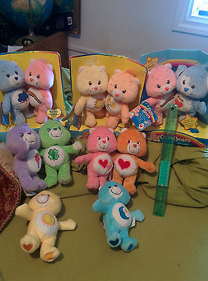lot of cuddle pals Care Bears