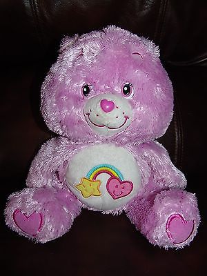 Care Bear Purple Best Friend Bear Plush Beanie Doll 12 1/2