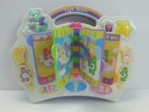 Care Bears ABC's & 123's Electronic Talking Musical Story Book Learning Toy