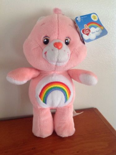 2003 Talking CHEER Rainbow Care Bear 8