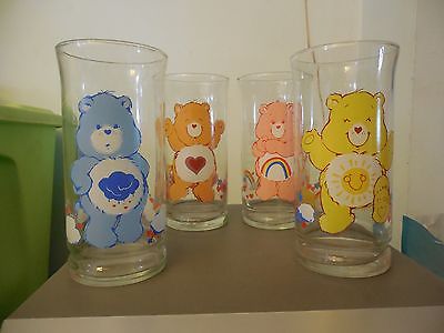 Care Bear Glasses Tenderheart, Cheer, Grumpy & Funshine from Pizza Hut