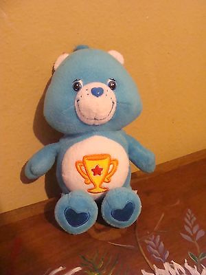 Care Bears Blue **CHAMP BEAR** Plush/Bean 2003 TCFC