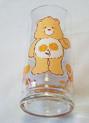 Vintage Glass: CARE BEARS - FRIEND BEAR 1983  Pizza Hut