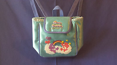 *RARE* 2003 CARE BEARS MESSENGER Book Baby Bag RAINBOW Adjustible STRAP