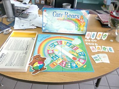 Vintage 1984 Care Bears Warm Feelings Board Game 100% Complete! Parker Brothers!