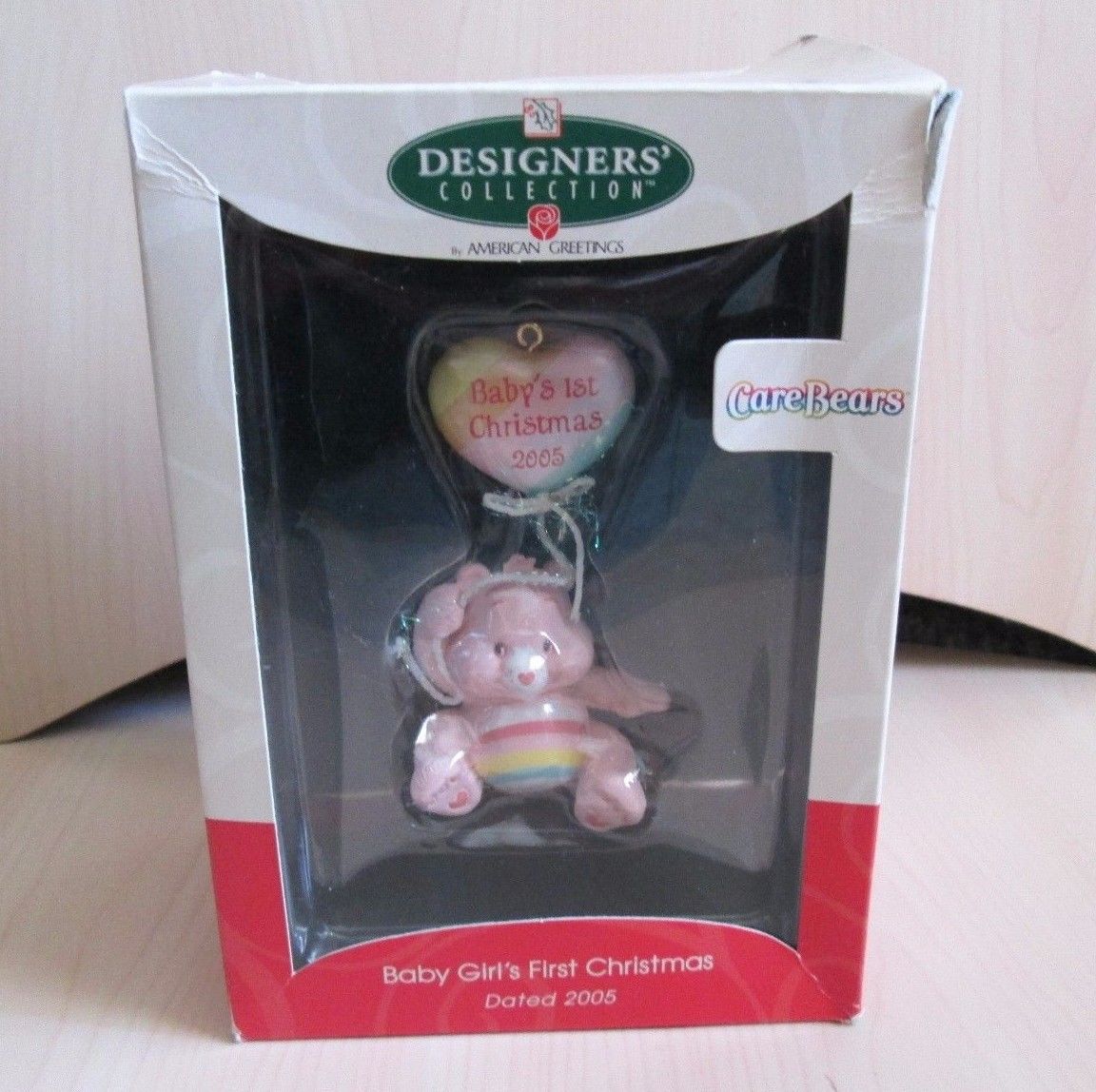 Designers collection Care Bears Baby Girl's First Christmas 2005 Ornament