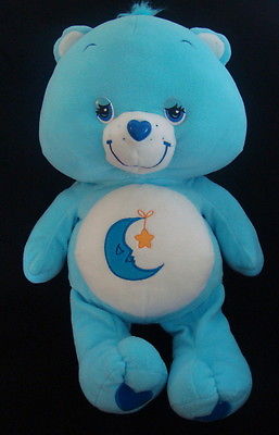 carebear plush bedtime bear blue stuffed big 23