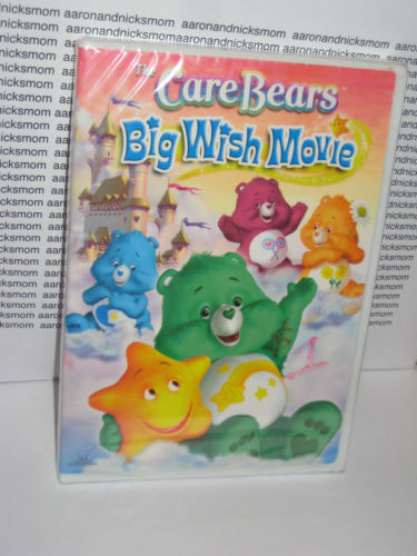 Care Bears Big Wish Movie  New Sealed Full Screen + Spanish Sing-a-long Games FS