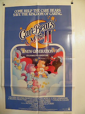 Care Bears Movie II: A New Generation 1986 Original Movie Poster 27 by 41