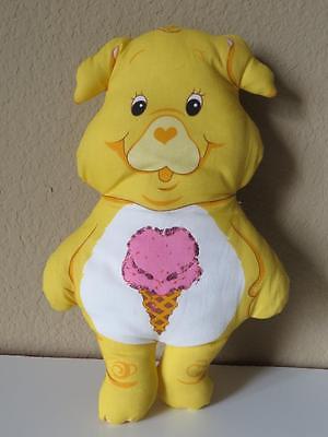 Vintage 1980's Care Bears Treat Heart pig pillow plush 13" rare!