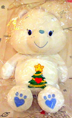NEW Large Christmas Care Bear Special Edition Rare X'mas Tree Symbol MIB 