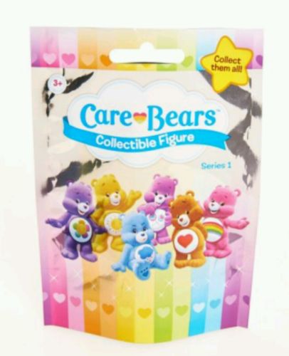 Lot of 24 Just Play Care Bears Blind Bag Packs of Collectible Figures Series 1