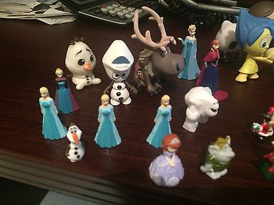 Lot of 140+ Kids Figures - Frozen, Mickey Mouse, TMNT, Doc Mc, Care Bears, etc