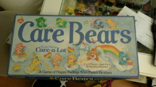  Board Game Vintage Care Bears Path to Care A Lot