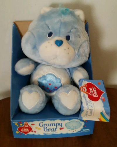 NIB Vintage 1983 Care Bear Plush Grumpy Bear #60210 MINT Retro Christmas Gift