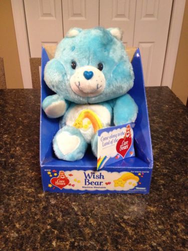 New In Box VINTAGE 1980's Kenner Plush CARE BEAR 