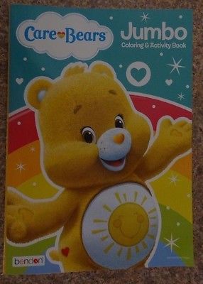 Care Bears Jumbo Coloring and Activity Book New Funshine Bear