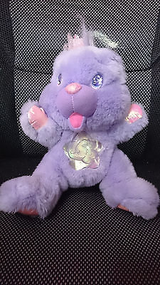 Lavender Purple Twinkle Bears 1995 Light up Care Bear-Works!