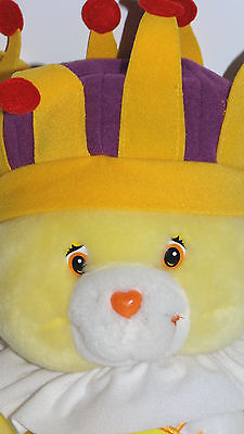 Care Bears King Funshine Singing Interactive 14" Stuffed Plush Yellow Sun Jester