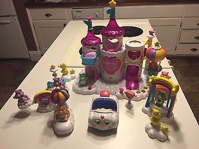 Care Bears Care-A-Lot Castle Playset, Cloudmobile, Teeter Totter, Swing and More