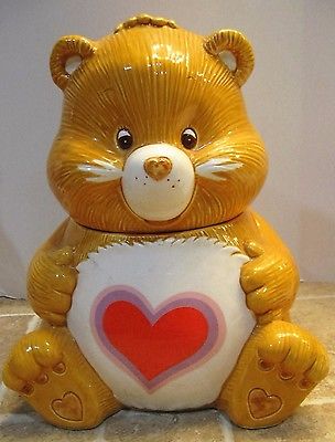 Vintage Care Bears Tenderheart Cookie Jar 1984