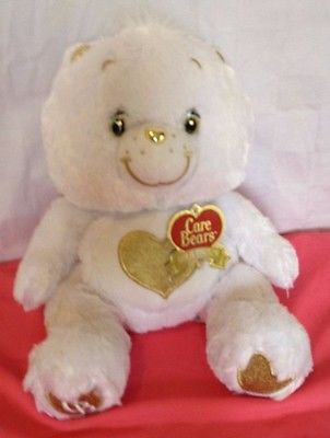 2008 Premier Collectors Edition Care Bear HEART OF GOLD Swarovski Crystals 25th 