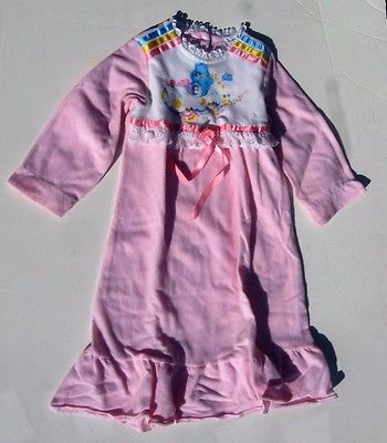 Vintage Care Bears Nightgown Size 2 JC Penney 1980's