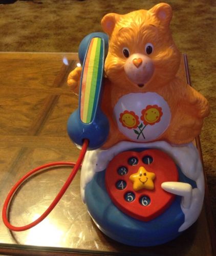Very Rare Hard to Find Care Bear Friend Bear Phone