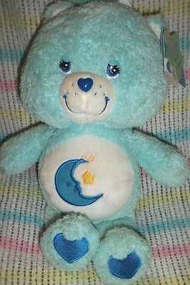 Special EditionCare Bear Plush Fluffy Lil Bears BEDTIME BEAR  NWT 2004 TCFC